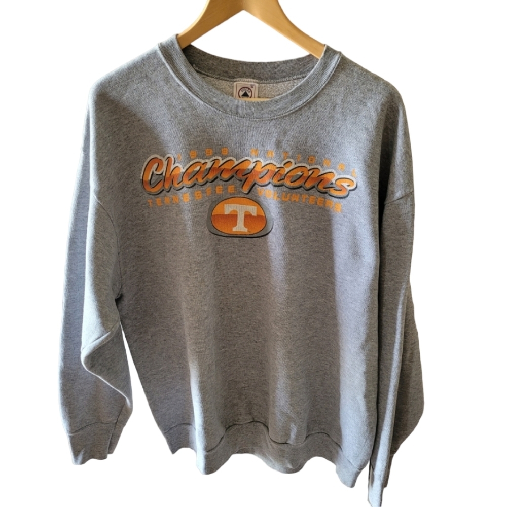 University of Tennessee 1998 Champions Vintage Delta Sweat Shirt Size XL